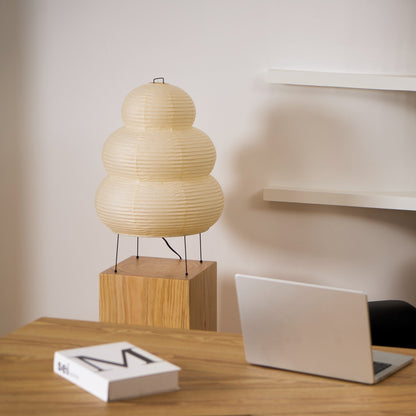 Modern Paper Table Lamp | Floor Lamp with Soft Glow for Living Room and Bedroom