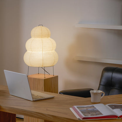 Modern Paper Table Lamp | Floor Lamp with Soft Glow for Living Room and Bedroom