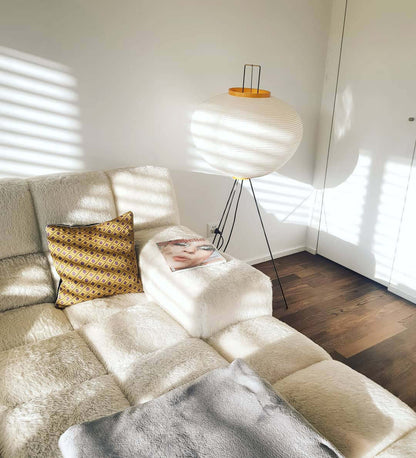Modern Japanese Style Floor Lamp | Standing Light for Living Room and Bedroom