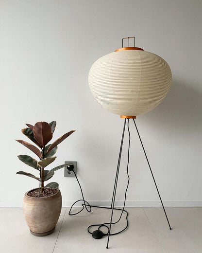 Modern Japanese Style Floor Lamp | Standing Light for Living Room and Bedroom