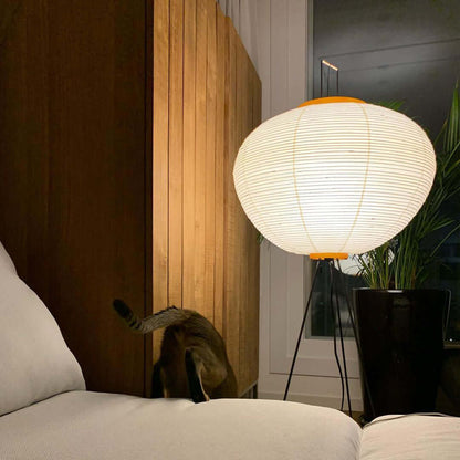 Modern Japanese Style Floor Lamp | Standing Light for Living Room and Bedroom