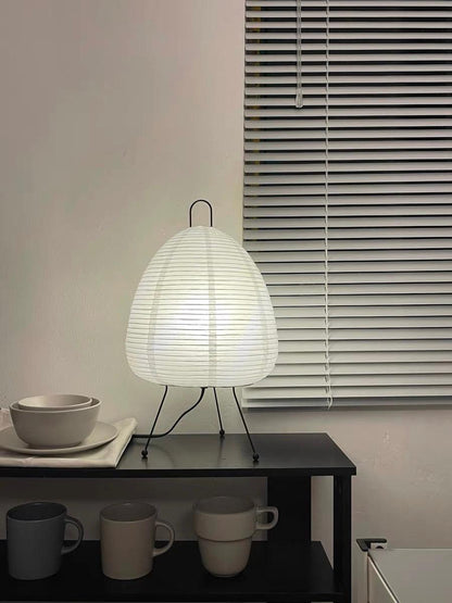 Modern Paper Table Lamp | Floor Lamp with Soft Glow for Living Room and Bedroom