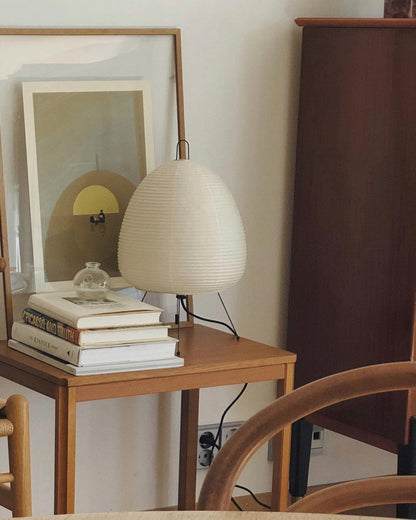 Modern Paper Table Lamp | Floor Lamp with Soft Glow for Living Room and Bedroom