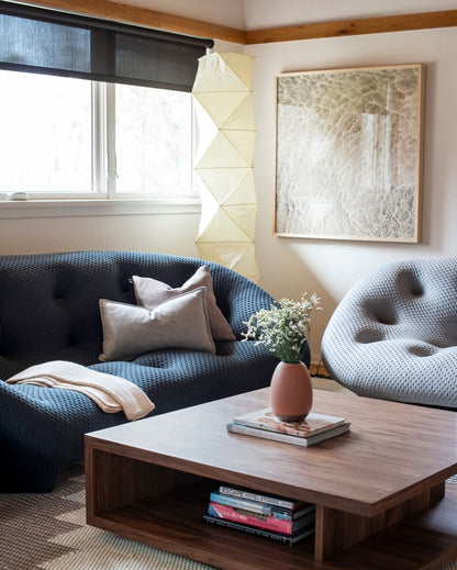 Modern Japanese Style Floor Lamp | Standing Light for Living Room and Bedroom