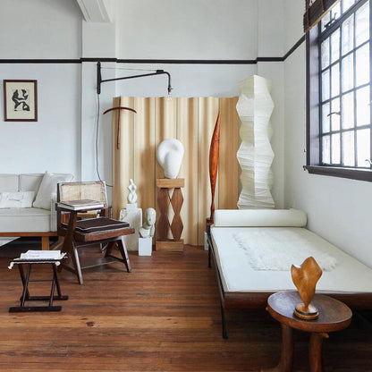 Modern Japanese Style Floor Lamp | Standing Light for Living Room and Bedroom