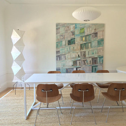 Modern Japanese Style Floor Lamp | Standing Light for Living Room and Bedroom