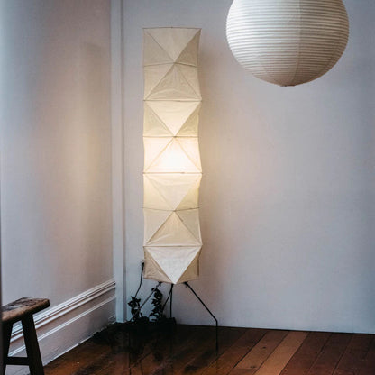 Modern Japanese Style Floor Lamp | Standing Light for Living Room and Bedroom