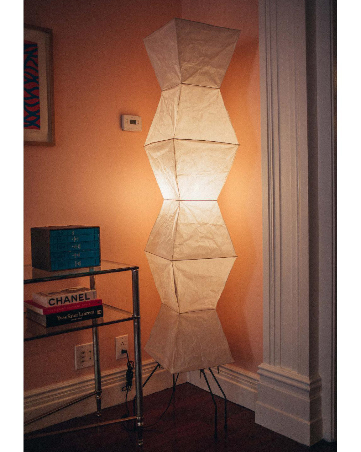 Modern Japanese Style Floor Lamp | Standing Light for Living Room and Bedroom