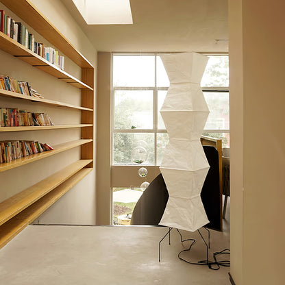 Modern Japanese Style Floor Lamp | Standing Light for Living Room and Bedroom