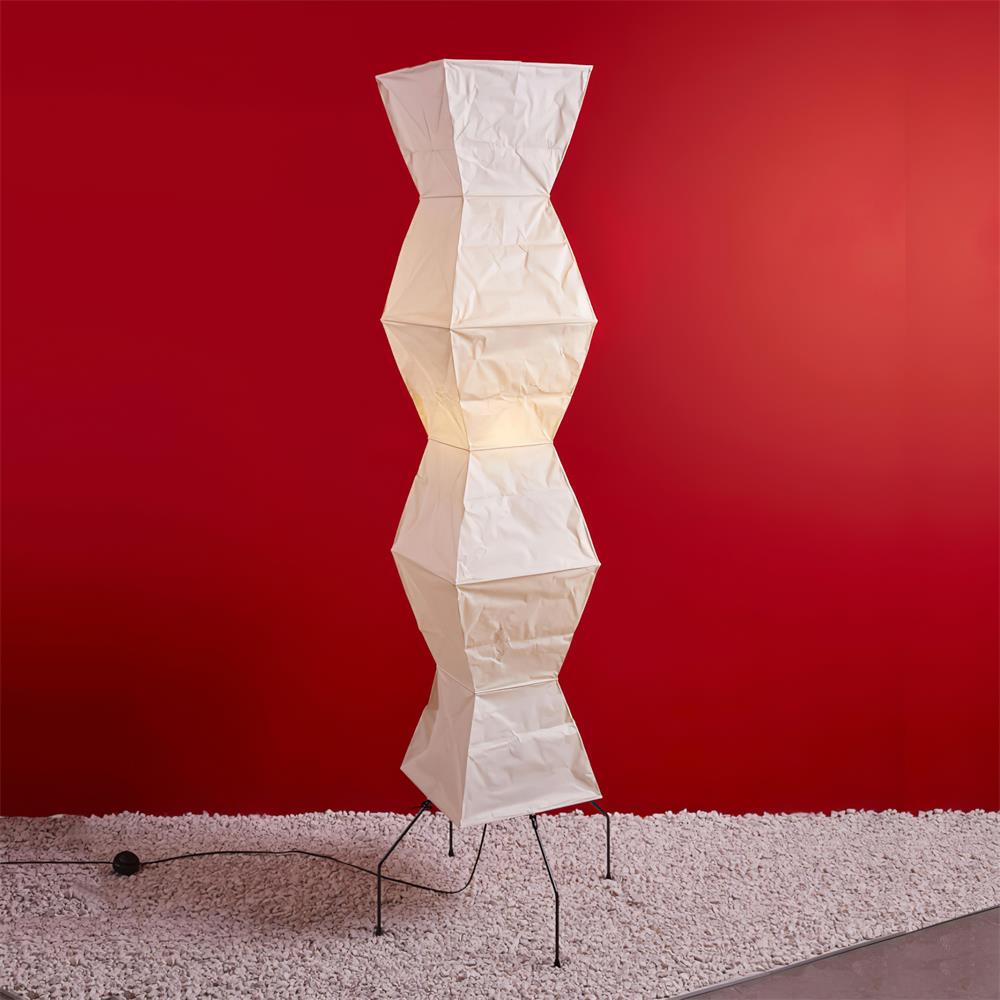 Modern Japanese Style Floor Lamp | Standing Light for Living Room and Bedroom