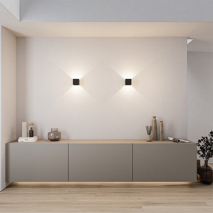 Modern LED Wall Light Sconce | Adjustable Indoor Outdoor Wall Lamp for Bedroom