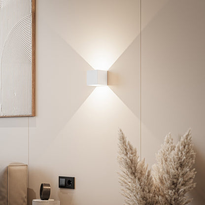 Modern LED Wall Light Sconce | Adjustable Indoor Outdoor Wall Lamp for Bedroom