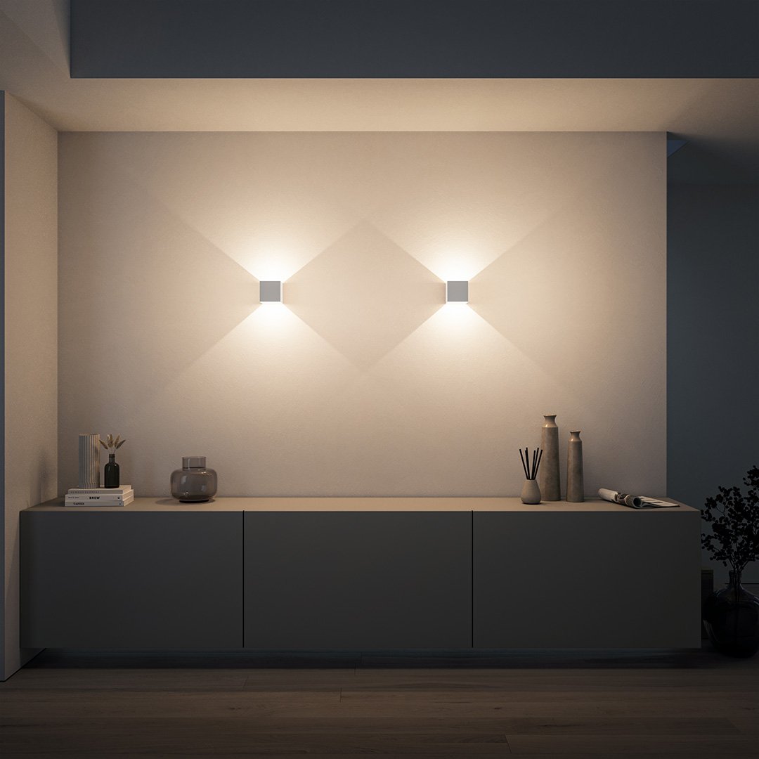 Modern LED Wall Light Sconce | Adjustable Indoor Outdoor Wall Lamp for Bedroom