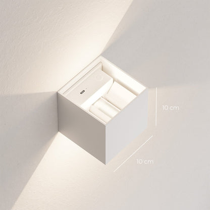Modern LED Wall Light Sconce | Adjustable Indoor Outdoor Wall Lamp for Bedroom