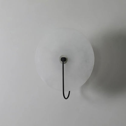 Round Disc Wall Lamp Sconce | Modern Ambient Wall Light for Bedroom and Living