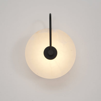 Round Disc Wall Lamp Sconce | Modern Ambient Wall Light for Bedroom and Living