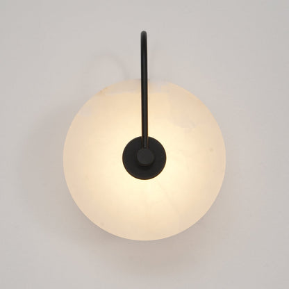 Round Disc Wall Lamp Sconce | Modern Ambient Wall Light for Bedroom and Living