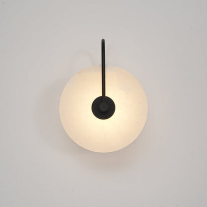 Round Disc Wall Lamp Sconce | Modern Ambient Wall Light for Bedroom and Living