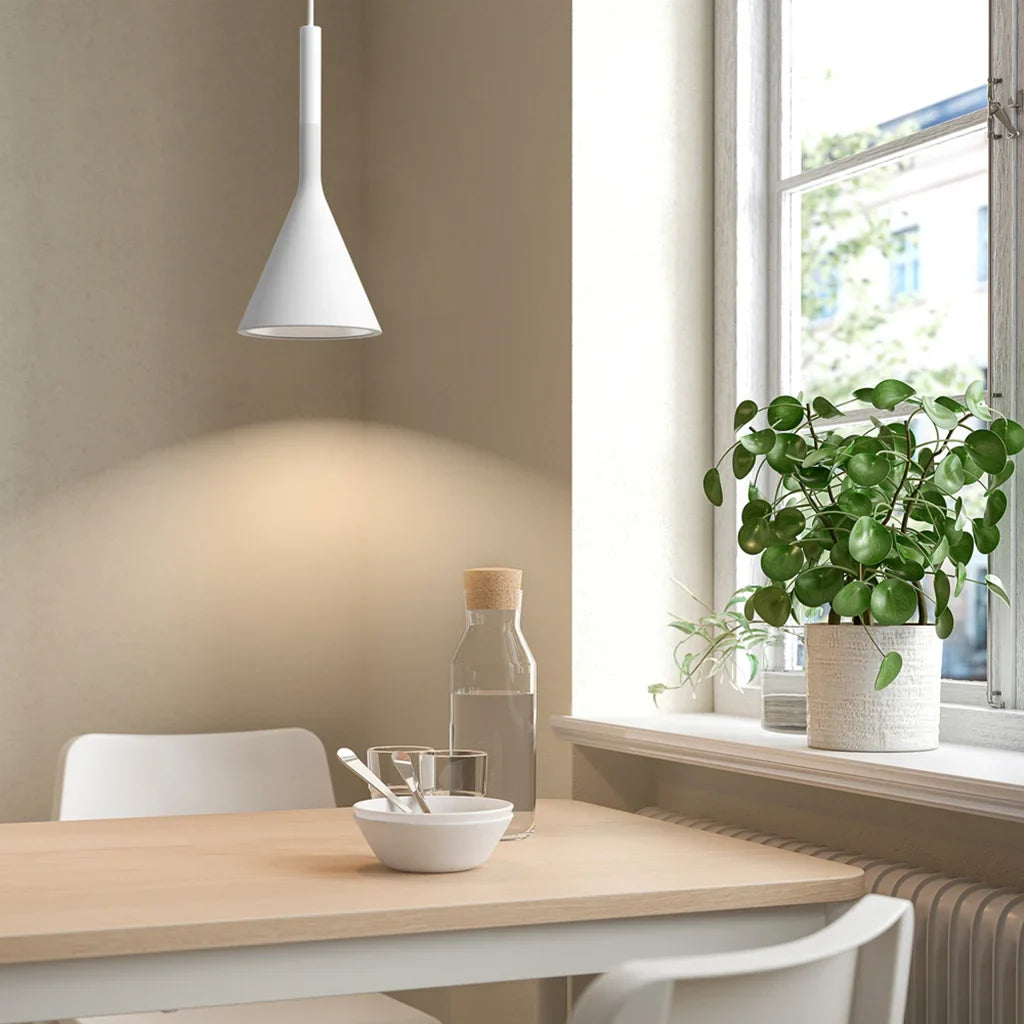 Modern Industrial Cement Pendant Ceiling Light | Stylish Hanging Lamp for Dining