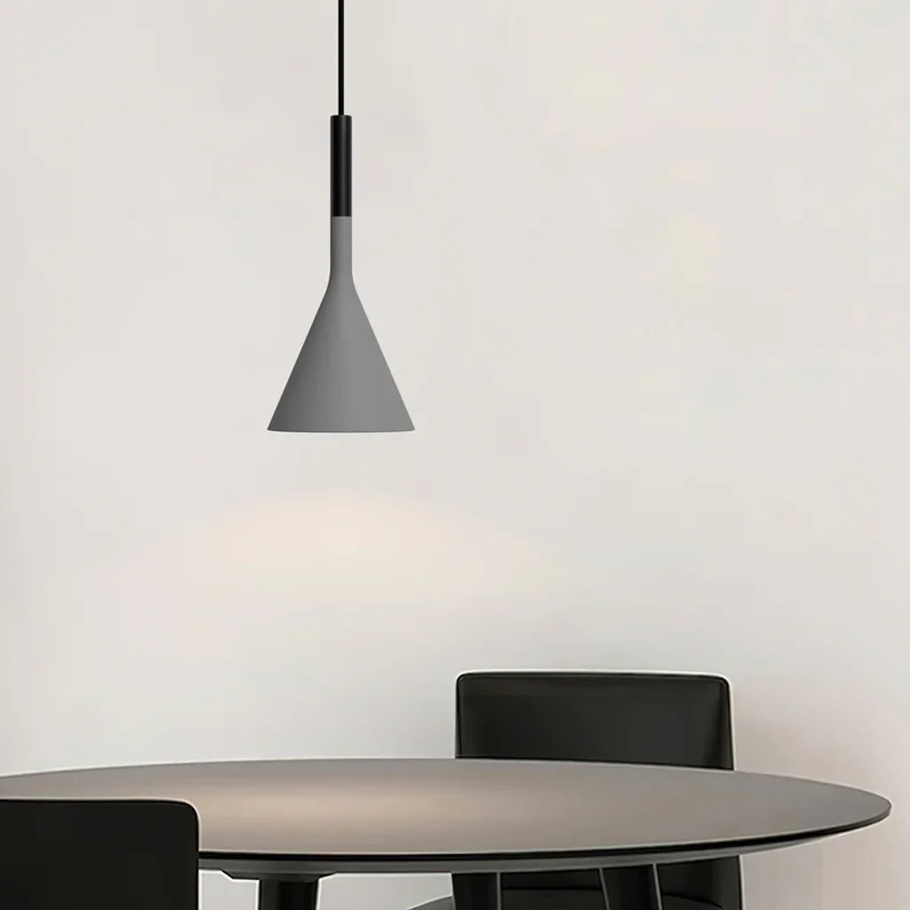 Modern Industrial Cement Pendant Ceiling Light | Stylish Hanging Lamp for Dining