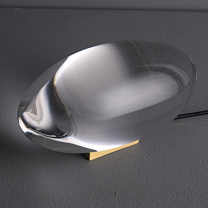 Modern Crystal Table Lamp | Ambient Bedside Light for Bedroom and Living Room