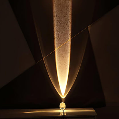 Modern Crystal Table Lamp | Ambient Bedside Light for Bedroom and Living Room