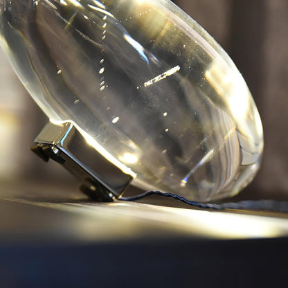 Modern Crystal Table Lamp | Ambient Bedside Light for Bedroom and Living Room