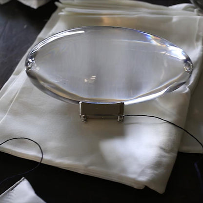 Modern Crystal Table Lamp | Ambient Bedside Light for Bedroom and Living Room