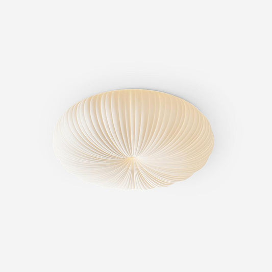 Modern Sculpted Ceiling Light | Elegant LED Lamp for Bedroom or Living Room