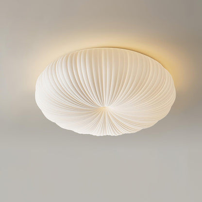 Modern Sculpted Ceiling Light | Elegant LED Lamp for Bedroom or Living Room