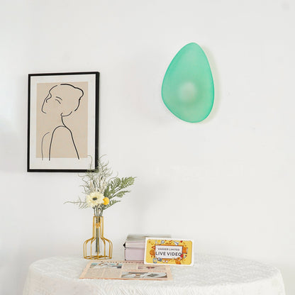Pebble Glass Wall Lamp | Modern Bedroom and Living Room Sconce