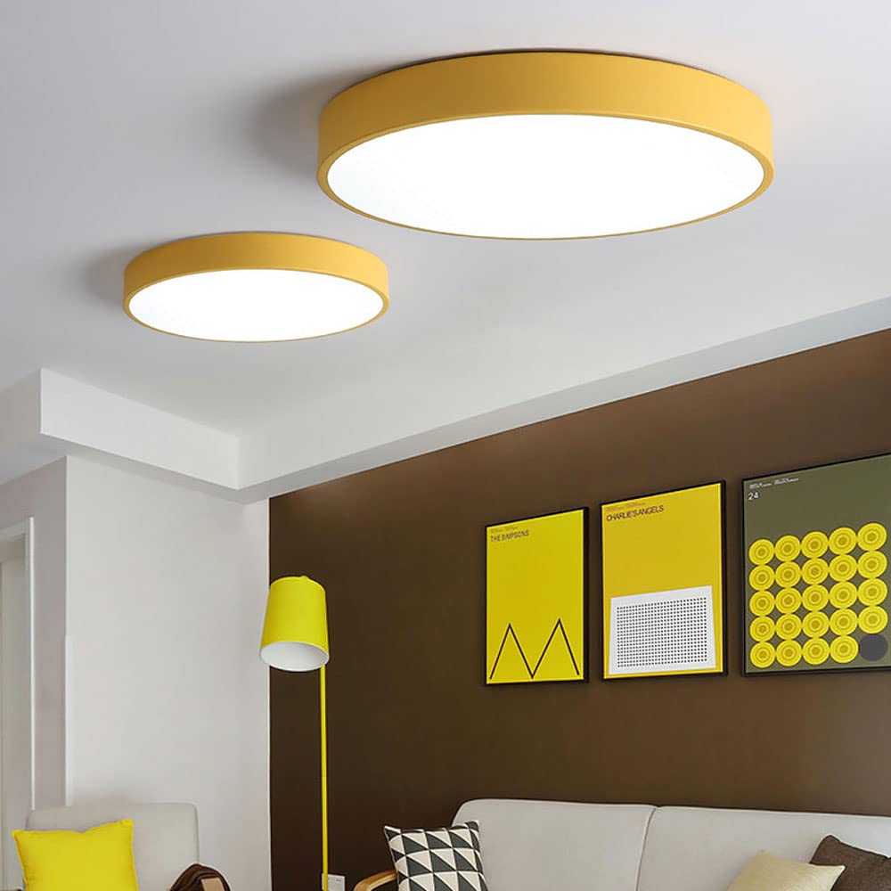 Recessed Round LED Ceiling Light | Modern Bedroom Living Room Ceiling Lamp