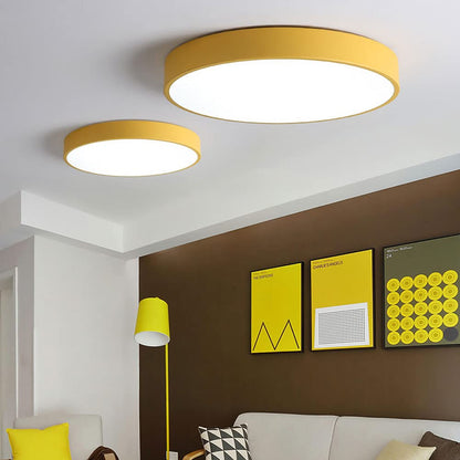 Recessed Round LED Ceiling Light | Modern Bedroom Living Room Ceiling Lamp