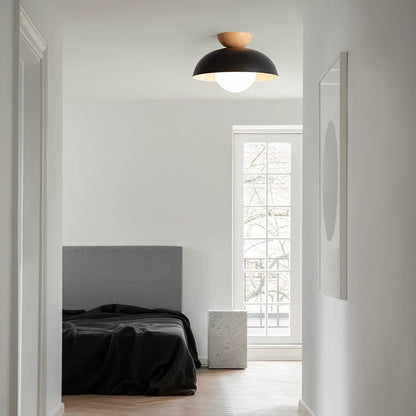 Modern Semi Flush Mount Ceiling Light for Living Room | Minimalist LED Ceiling Lamp