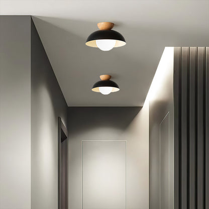 Modern Semi Flush Mount Ceiling Light for Living Room | Minimalist LED Ceiling Lamp