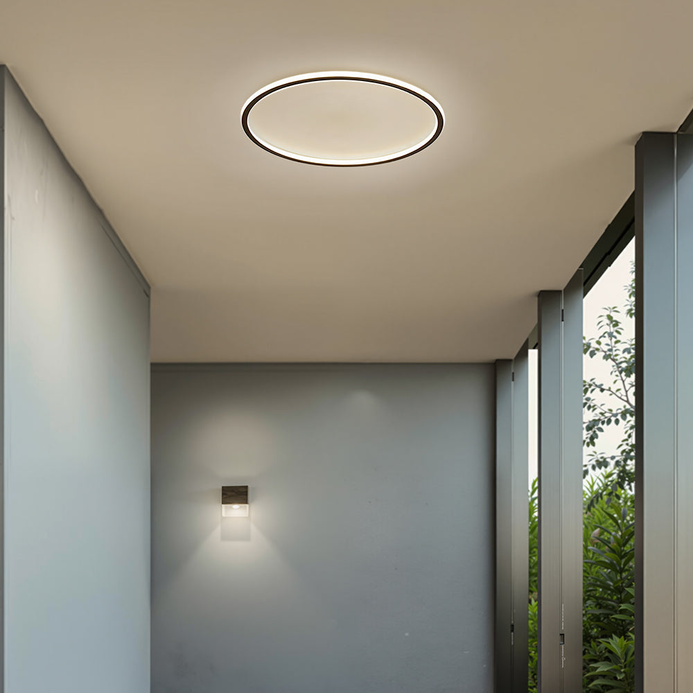 Ultra Slim Round LED Ceiling Light | Modern Minimalist Bedroom Living Room Lamp
