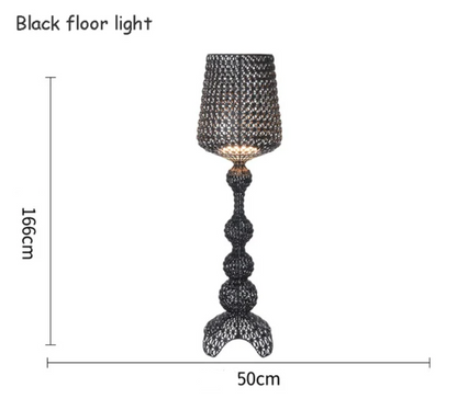 Modern Sculptural Floor Lamp | Decorative Standing Light for Living Room & Bedroom
