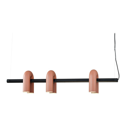 Modern U-Shape Ceiling Lamp | Playful LED Chandelier for Living Room