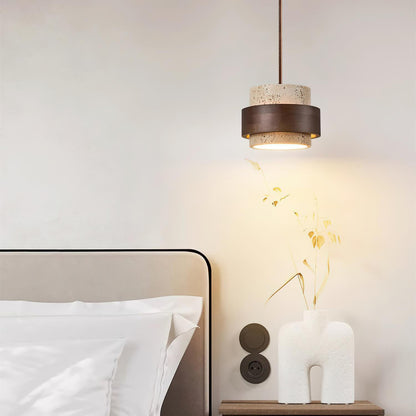 Pendant Ceiling Light in Modern Cylindrical Design | Hanging Lamp for Dining Room