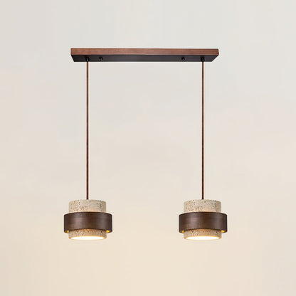 Pendant Ceiling Light in Modern Cylindrical Design | Hanging Lamp for Dining Room