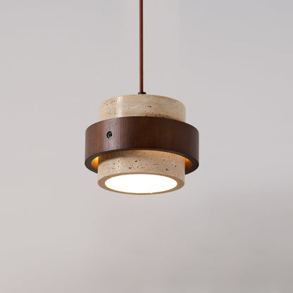 Pendant Ceiling Light in Modern Cylindrical Design | Hanging Lamp for Dining Room