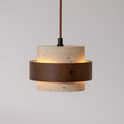 Pendant Ceiling Light in Modern Cylindrical Design | Hanging Lamp for Dining Room