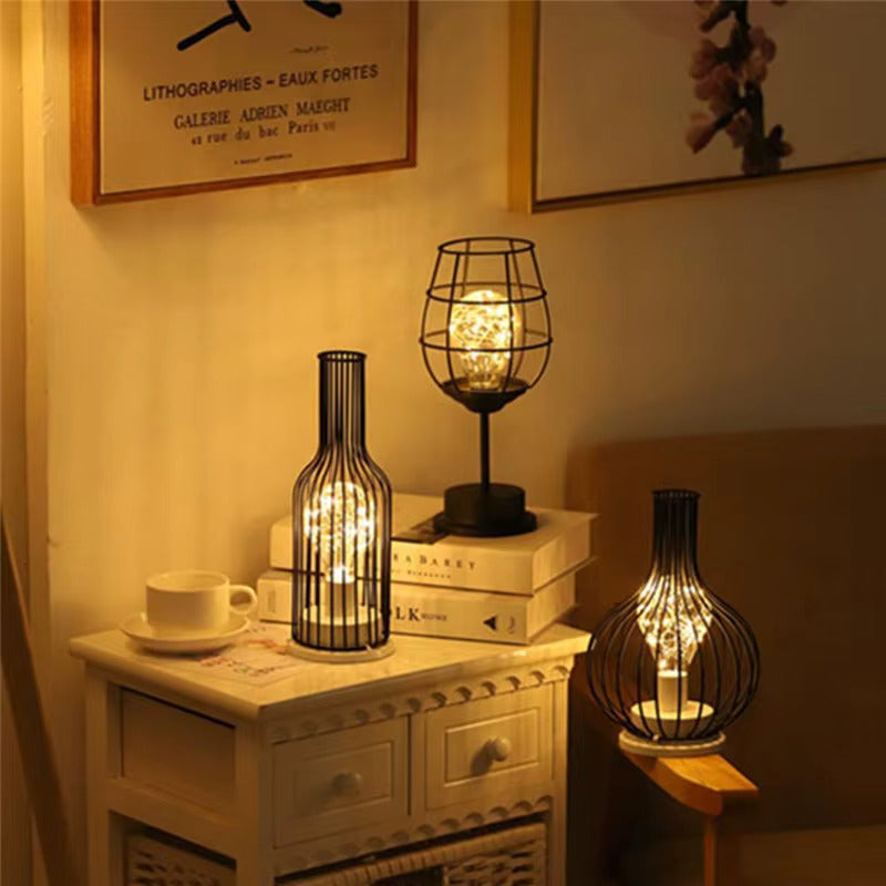 Wireless Decorative Table Lamp Set | Warm Ambient Bedside Light