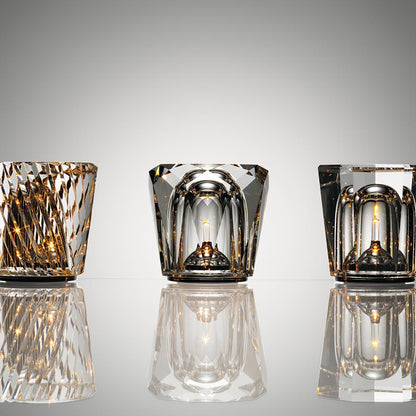 Crystal Diamond Table Lamp | Elegant Rechargeable Decorative Light