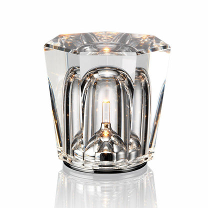 Crystal Diamond Table Lamp | Elegant Rechargeable Decorative Light