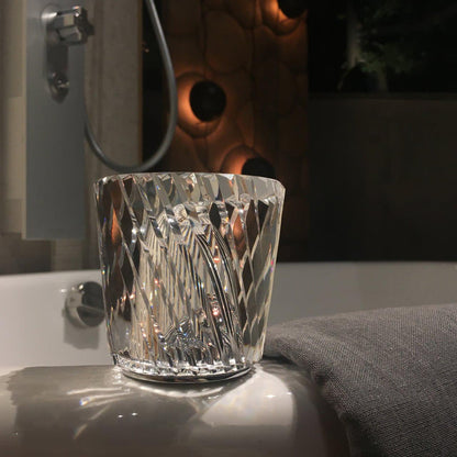 Crystal Diamond Table Lamp | Elegant Rechargeable Decorative Light