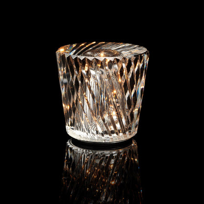 Crystal Diamond Table Lamp | Elegant Rechargeable Decorative Light