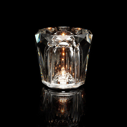 Crystal Diamond Table Lamp | Elegant Rechargeable Decorative Light