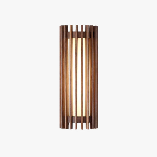 Modern Wooden Wall Lamp for Bedroom and Living Room | Indoor LED Sconce