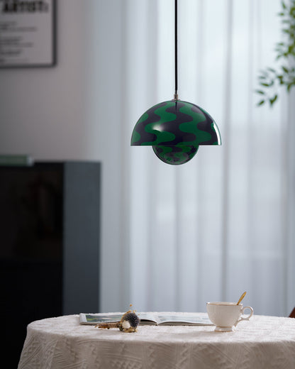 Modern Dome Pendant Light | Minimalist Ceiling Lamp for Dining or Living Room